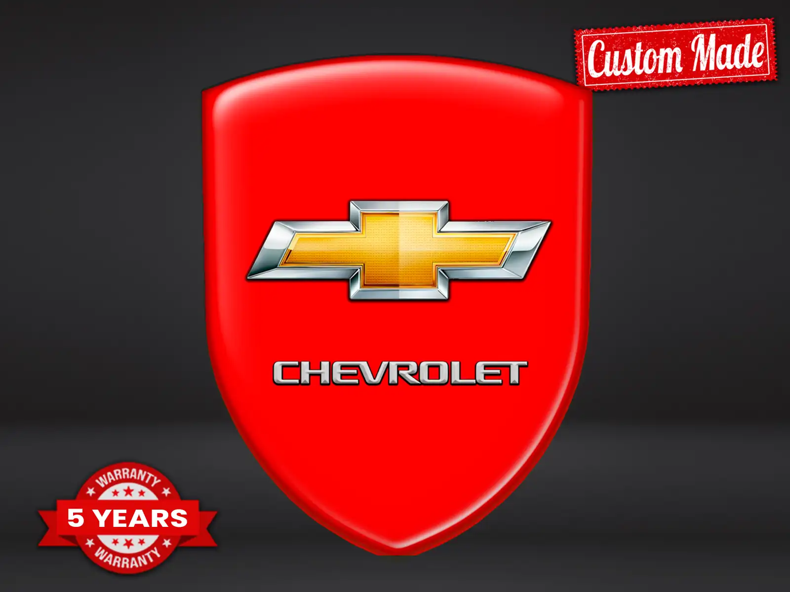 Chevrolet Adesivi Lunotto Posteriore Auto Corsa Brillanti Lusso